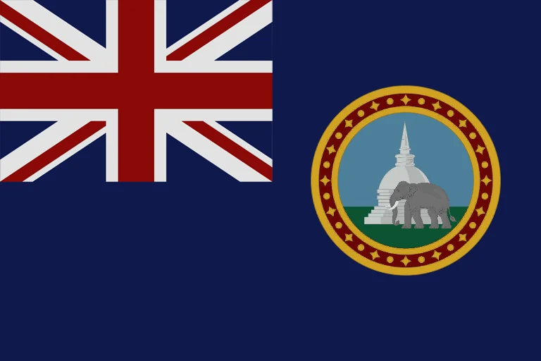 Ceylon flag
