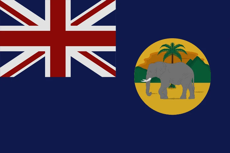 British West Africa flag