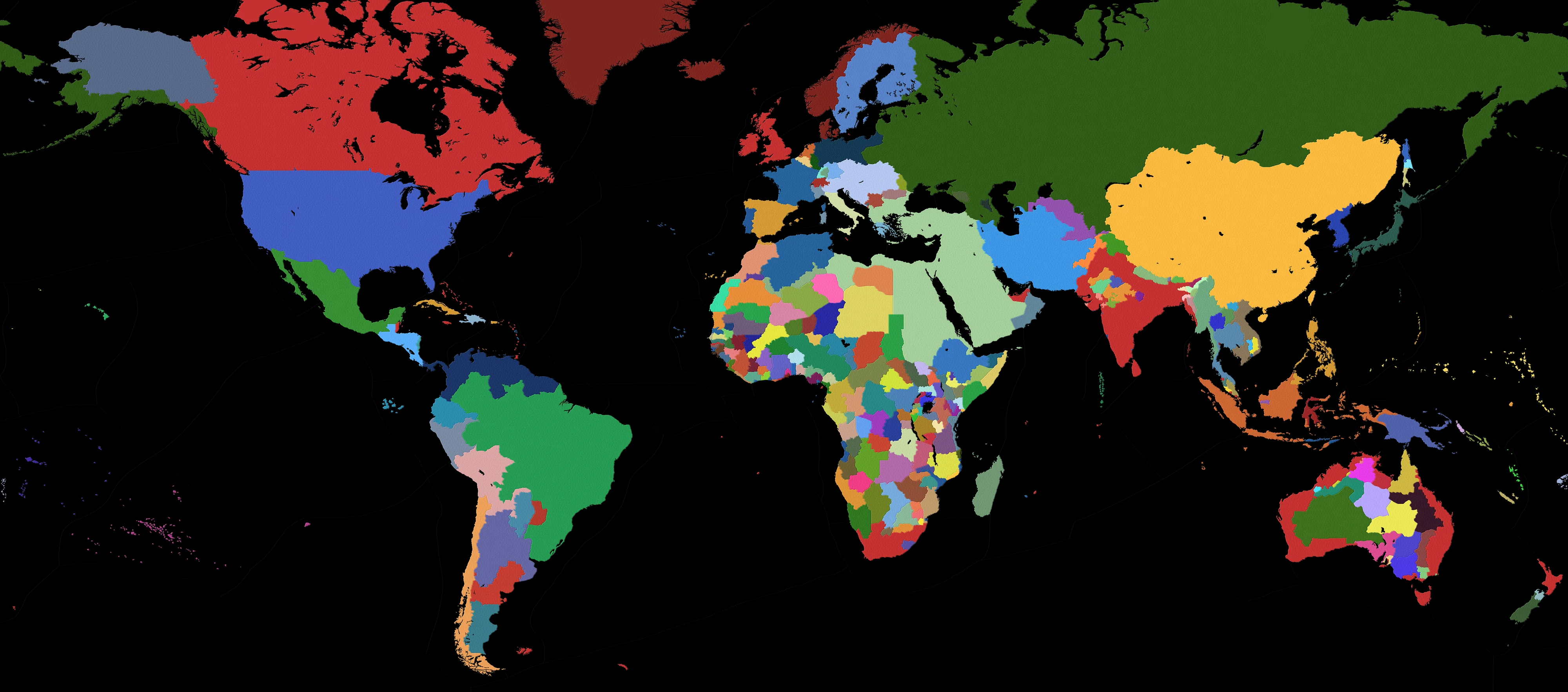 1856 World Map